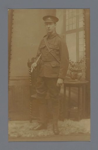 Portrait of an Unknown Man in Uniform