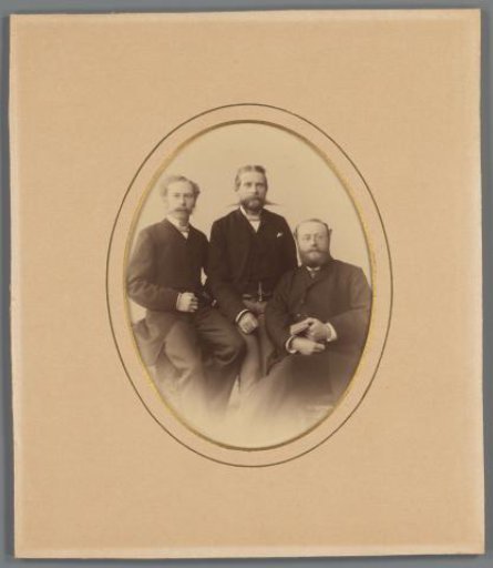 Portrait of Three Unknown Men