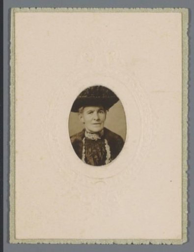 Portrait of an Unknown Old Woman with a Hat