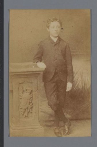 Studio Portrait of an Unknown Man
