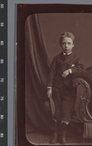 Portrait of an Unknown Boy in an Interior