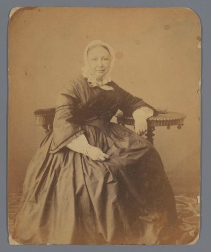 Portrait of an unknown woman with a lace cap