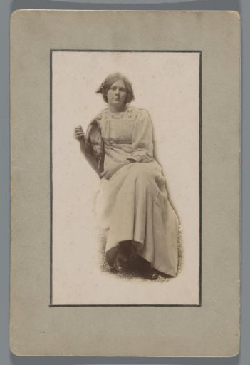 Portrait of an Unknown Woman, Identified as Nelly Leuvelink