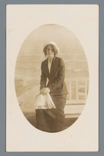 Studio portrait of an unknown woman