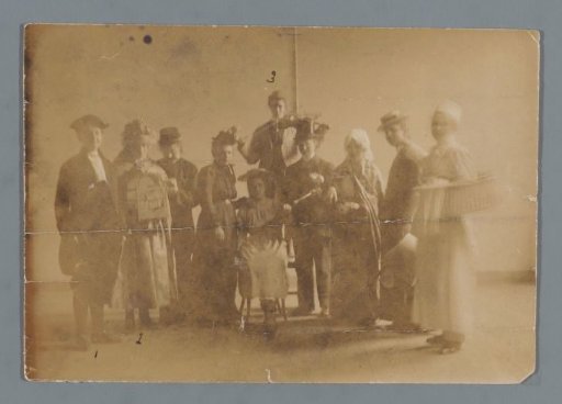 Group Portrait of a Costumed Theatre Company