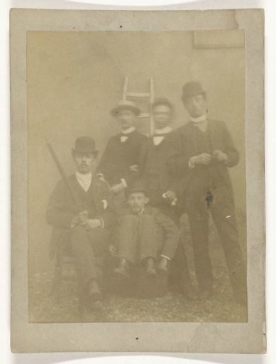 Group Portrait of Five Students