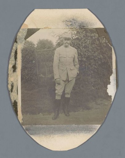 Portrait of an Unknown Man in Uniform