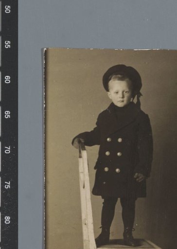 Portrait of an Unknown Boy on a Chair