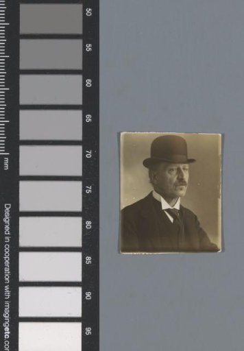Portrait of an Unknown Man with a Bowler Hat