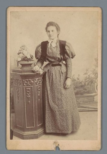 Studio Portrait of an Unknown Woman