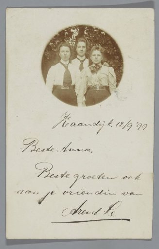 Portrait of Three Unknown Women
