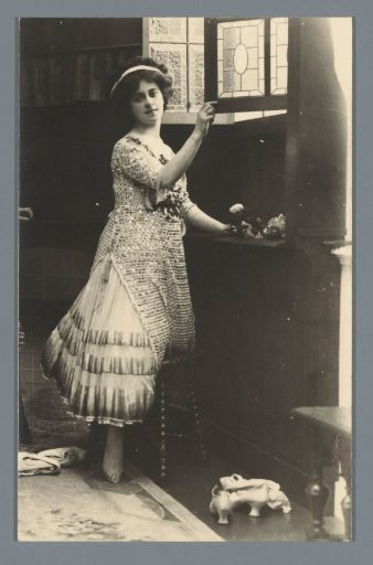Portrait of an Unknown Woman Next to an Open Window