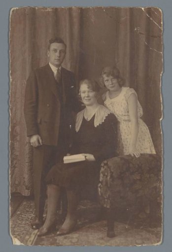 Portrait of an Unknown Man and Woman and Their Daughter