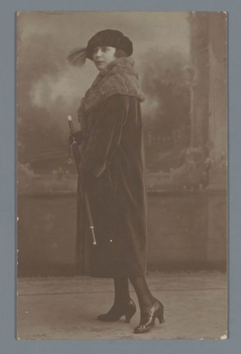 Studio Portrait of an Unknown Woman