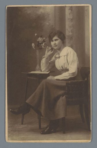 Studio Portrait of an Unknown Woman