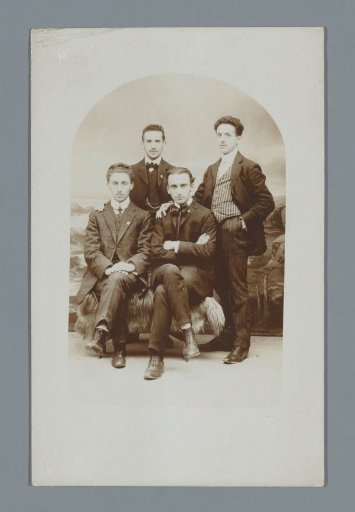 Portrait of Four Unknown Men