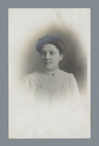 Portrait of an unknown woman