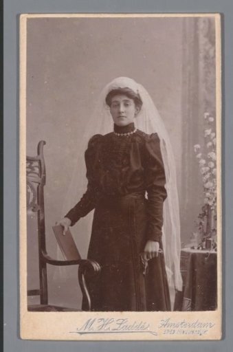 Portrait of an Unknown Woman Apparently Receiving First Communion