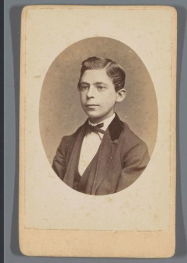 Portrait of an unknown boy