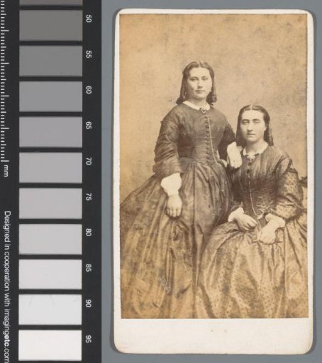 Portrait of Two Unknown Women