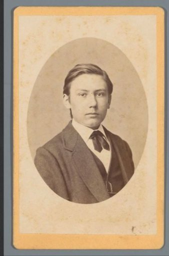 Portrait of an unknown man