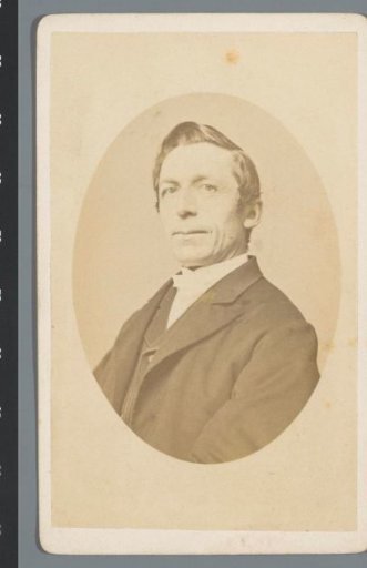 Portrait of an unknown man