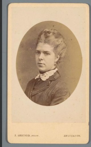 Portrait of an unknown woman