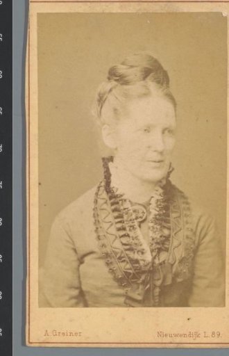 Portrait of an unknown woman, inscribed as Belle