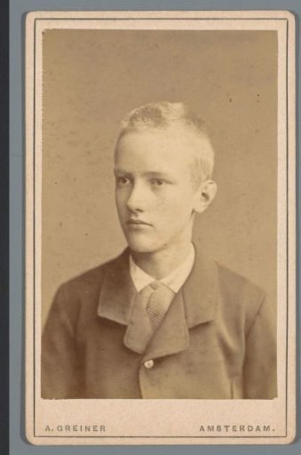 Portrait of an unknown boy