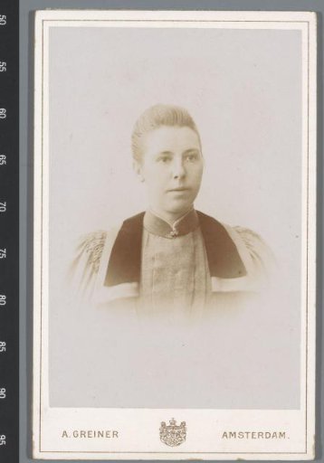Portrait of an unknown woman
