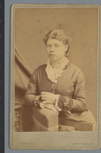 Portrait of an unknown woman