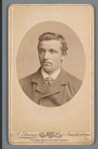 Portrait of an unknown man