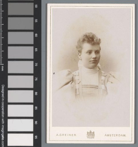 Portrait of an unknown woman