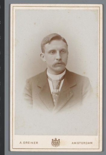 Portrait of an unknown man