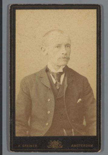 Portrait of an unknown man, identified as Mr Jobben