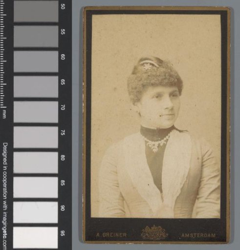 Portrait of an unknown woman