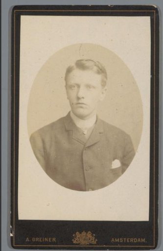 Portrait of an unknown man