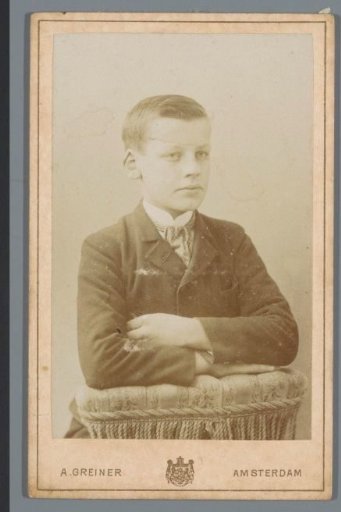 Portrait of an unknown boy