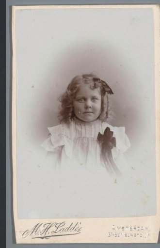 Portrait of an unknown girl