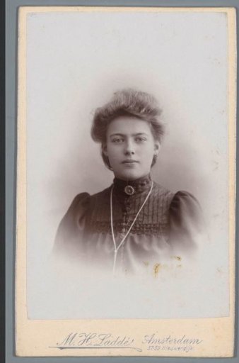 Portrait of an unknown woman