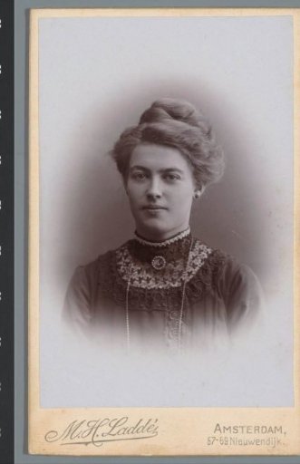 Portrait of an unknown woman
