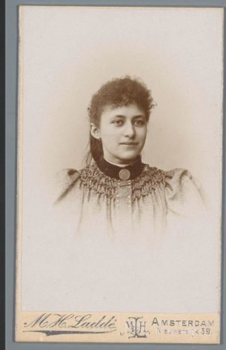 Portrait of an unknown woman