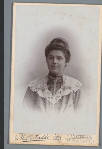 Portrait of an unknown woman