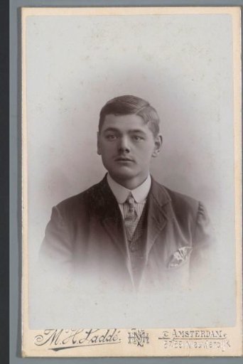 Portrait of an unknown man