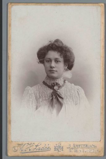 Portrait of an unknown woman