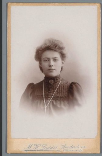 Portrait of an unknown woman