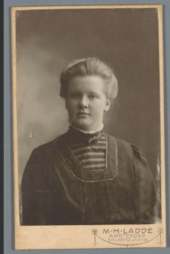 Portrait of an unknown woman, inscribed as Co Schoemaker
