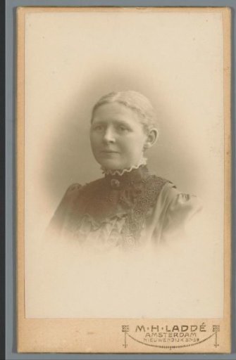 Portrait of an unknown woman