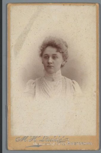 Portrait of an unknown woman