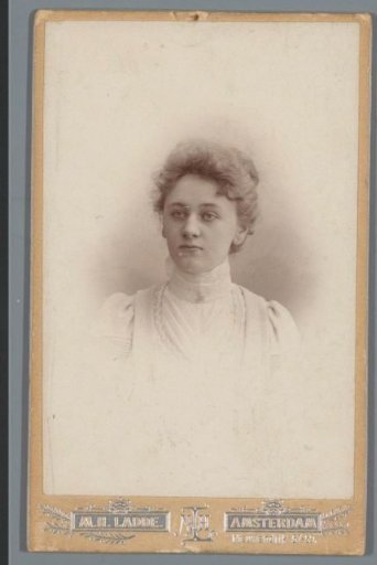 Portrait of an unknown woman